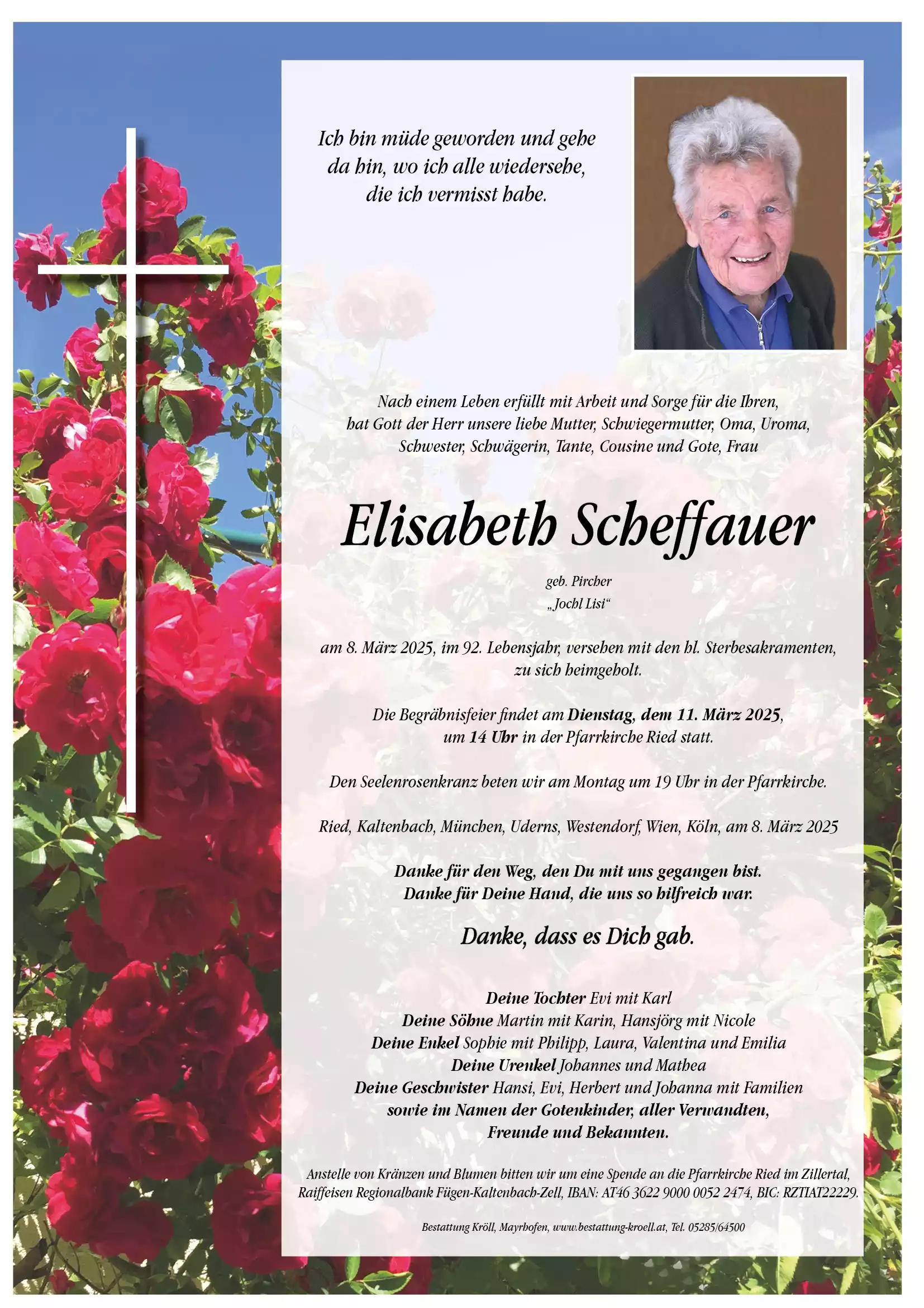 Parte von Elisabeth Scheffauer